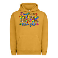 Pigment Peanut Butter i can't even think straight Urban Hoodie - Zillion Design Studio