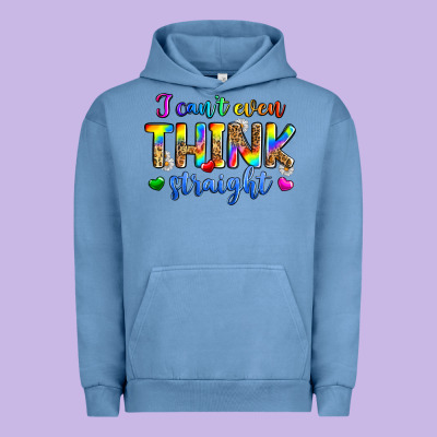 I Can't Even Think Straight Urban Hoodie Designed By Zillion Design Studio