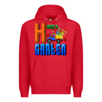 Red kindergarten Premium Hoodie - RanaPortraitStore