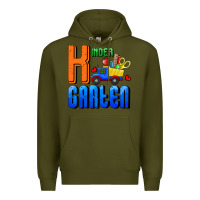 Army Green kindergarten Premium Hoodie - RanaPortraitStore