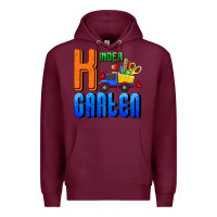 Burgundy kindergarten Premium Hoodie - RanaPortraitStore
