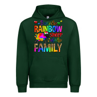 Forest Green i am the rainbow sheep of the family Urban Hoodie - Zillion Design Studio