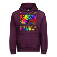 Mauve Wine i am the rainbow sheep of the family Urban Hoodie - Zillion Design Studio