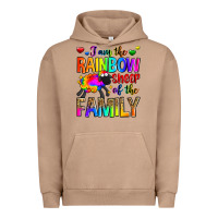 Pigment Burro i am the rainbow sheep of the family Urban Hoodie - Zillion Design Studio
