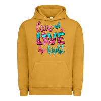 Pigment Peanut Butter Live Love Fight Breast Cancer Urban Hoodie - texasbilliewilder