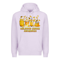 Lilac Childhood Cancer Awareness Coffee Cups Premium Hoodie - texasbilliewilder