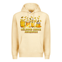 Pina Colada Childhood Cancer Awareness Coffee Cups Premium Hoodie - texasbilliewilder
