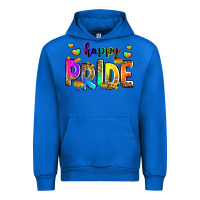 Cobalt happy pride Urban Hoodie - Zillion Design Studio