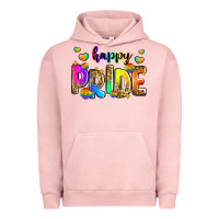 Pigment Salmon happy pride Urban Hoodie - Zillion Design Studio