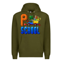 Army Green p re school Premium Hoodie - RanaPortraitStore