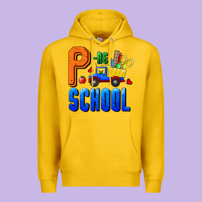 P Re School Premium Hoodie Designed By Ranaportraitstore