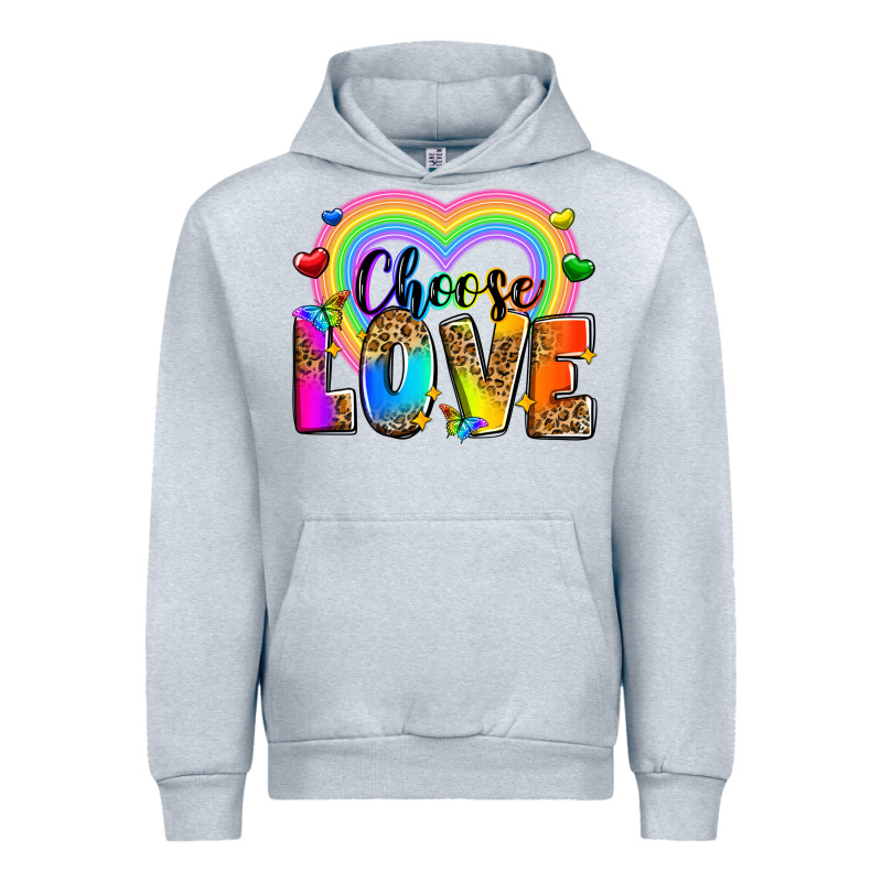 Choose Love Urban Hoodie by Zillion Design Studio | Teevron