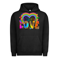 Pigment Black Choose love Urban Hoodie - Zillion Design Studio