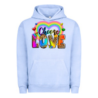 Pigment Grape Ice Choose love Urban Hoodie - Zillion Design Studio