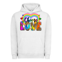 Pigment Lunar Rock Choose love Urban Hoodie - Zillion Design Studio