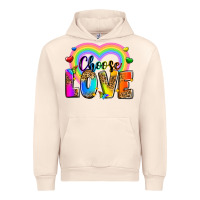 Sandshell Choose love Urban Hoodie - Zillion Design Studio
