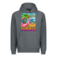 Rock hello summer skeleton Premium Hoodie - Zillion Design Studio