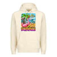 Sandshell hello summer skeleton Premium Hoodie - Zillion Design Studio