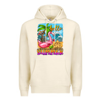 Tofu hello summer skeleton Premium Hoodie - Zillion Design Studio