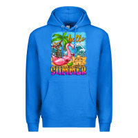True Royal hello summer skeleton Premium Hoodie - Zillion Design Studio
