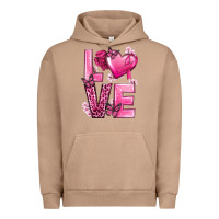 Pigment Burro Love Cancer with Heart Urban Hoodie - texasbilliewilder