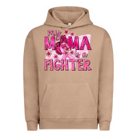 Pigment Burro My Mama Is a Fighter with Ribbon Urban Hoodie - texasbilliewilder