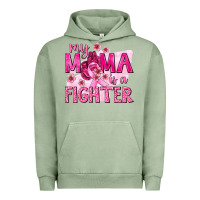 My Mama Is A Fighter With Ribbon Urban Hoodie | Teevron