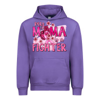 Tulip My Mama Is a Fighter with Ribbon Urban Hoodie - texasbilliewilder