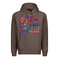 Coffee flip flops fireworks and freedom Premium Hoodie - Zillion Design Studio