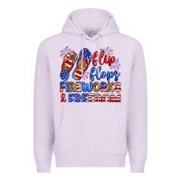 Lilac flip flops fireworks and freedom Premium Hoodie - Zillion Design Studio
