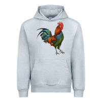 Heather Grey rooster Urban Hoodie - RanaPortraitStore