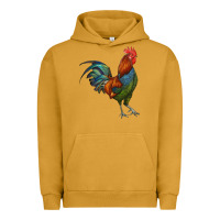 Pigment Peanut Butter rooster Urban Hoodie - RanaPortraitStore