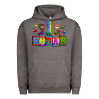 Pigment Tornado we are all human Urban Hoodie - Zillion Design Studio