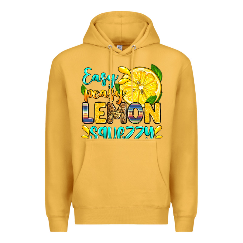 Easy Peasy Lemon Squezzy Premium Hoodie by Zillion Design Studio | Teevron