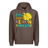 Coffee easy peasy lemon squezzy Premium Hoodie - Zillion Design Studio
