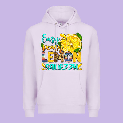 Easy Peasy Lemon Squezzy Premium Hoodie Designed By Zillion Design Studio
