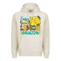 Oatmeal Heather easy peasy lemon squezzy Premium Hoodie - Zillion Design Studio
