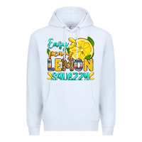 White easy peasy lemon squezzy Premium Hoodie - Zillion Design Studio