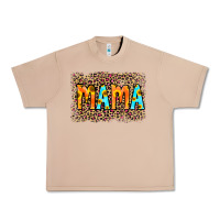 Burro Leopard Sunflower Mama Urban Heavy Tee - RanaPortraitStore