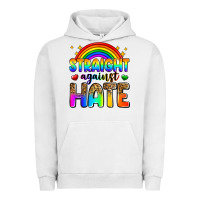 Straight Against Hate Urban Hoodie | Teevron