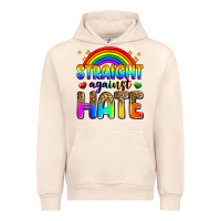 Sandshell straight against hate Urban Hoodie - Zillion Design Studio