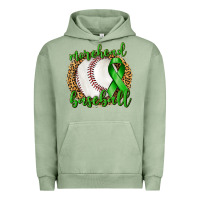 Pigment Oil Green Morehead Baseball Liver Cancer Urban Hoodie - texasbilliewilder