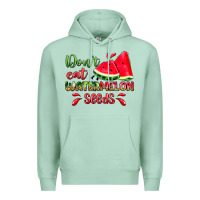 Seafoam don't eat watermelon seeds Premium Hoodie - Zillion Design Studio