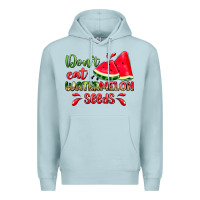 Blue Mist don't eat watermelon seeds Premium Hoodie - Zillion Design Studio