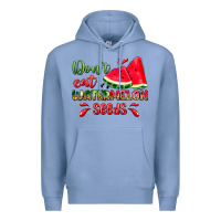 Colony Blue don't eat watermelon seeds Premium Hoodie - Zillion Design Studio
