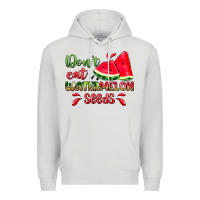Dove Grey don't eat watermelon seeds Premium Hoodie - Zillion Design Studio