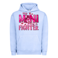 Pigment Grape Ice My Mini Is a Fighter with Ribbon Urban Hoodie - texasbilliewilder