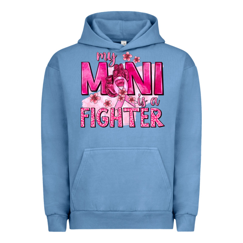 My Mini Is A Fighter With Ribbon Urban Hoodie by texasbilliewilder | Teevron