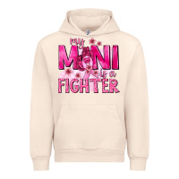 Sandshell My Mini Is a Fighter with Ribbon Urban Hoodie - texasbilliewilder