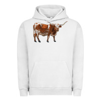 Pigment Lunar Rock longhorn Urban Hoodie - RanaPortraitStore